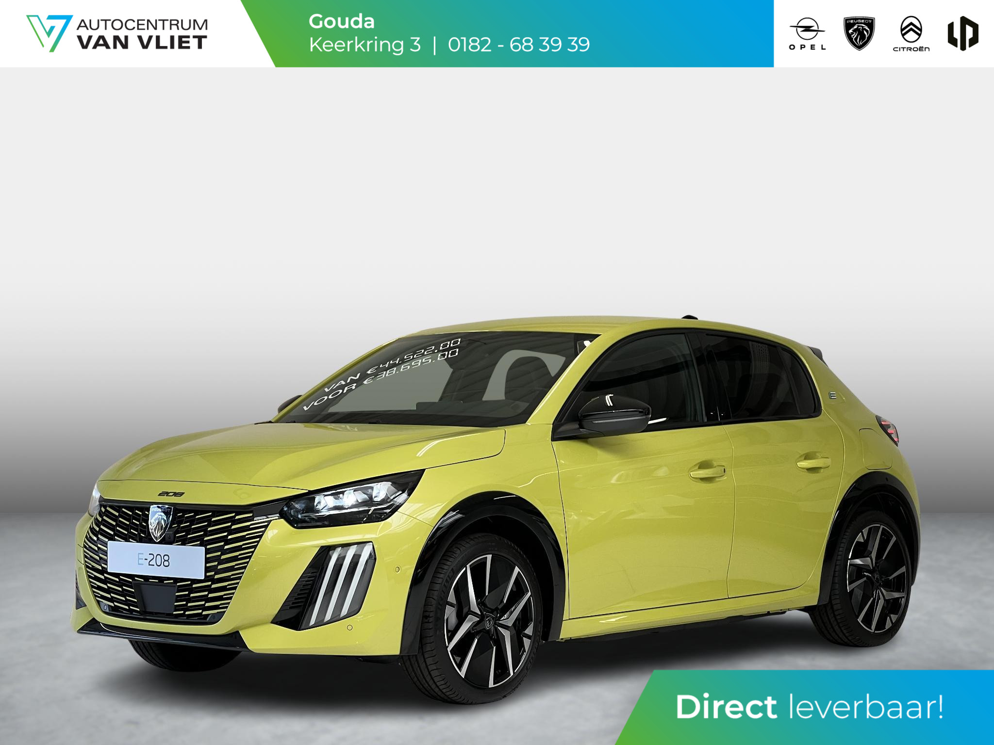 Peugeot e-208 EV GT 51 kWh