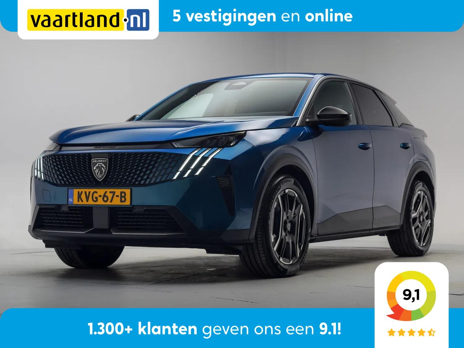 Peugeot e-3008 Allure 73 kWh [ Navi Apple/Android Clima Camera Cruise ]