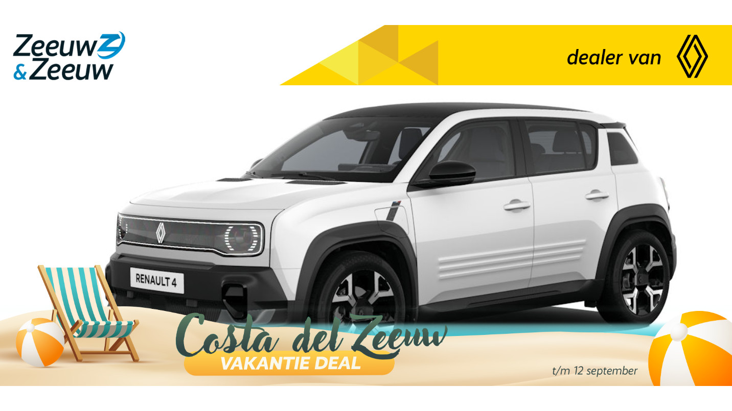 Renault 4 comfort range techno canvas dak 52 kWh