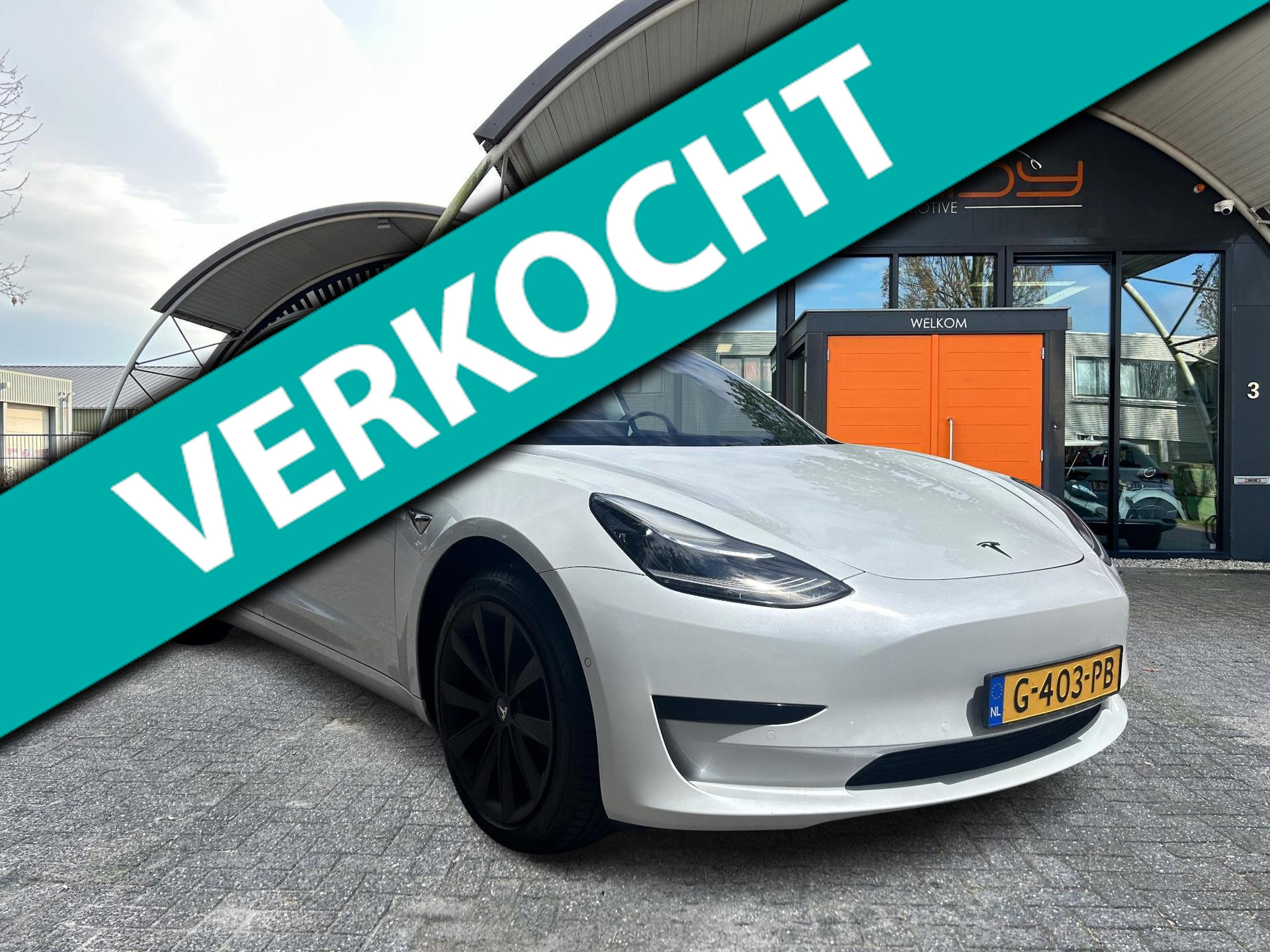 Tesla Model 3 Standard RWD Plus 60 kWh 85% SOH Rijklaarprijs!
