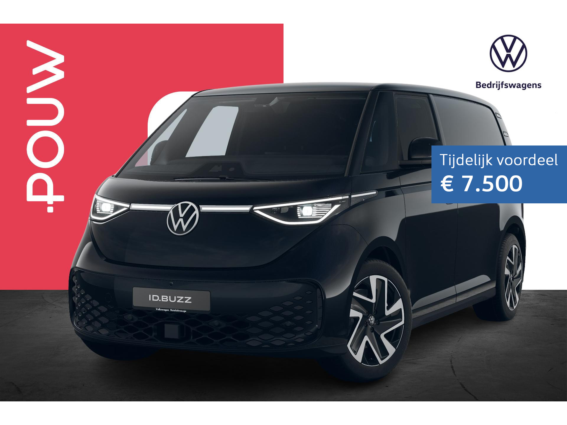 Volkswagen ID. Buzz Cargo 286pk Bulli Limited Edition 79 kWh