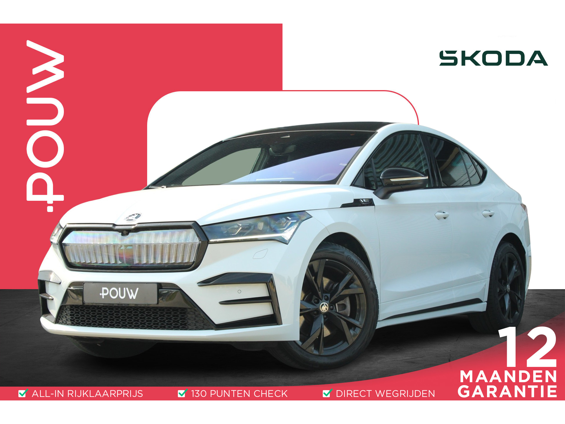 Škoda Enyaq Coupe RS 80 300pk