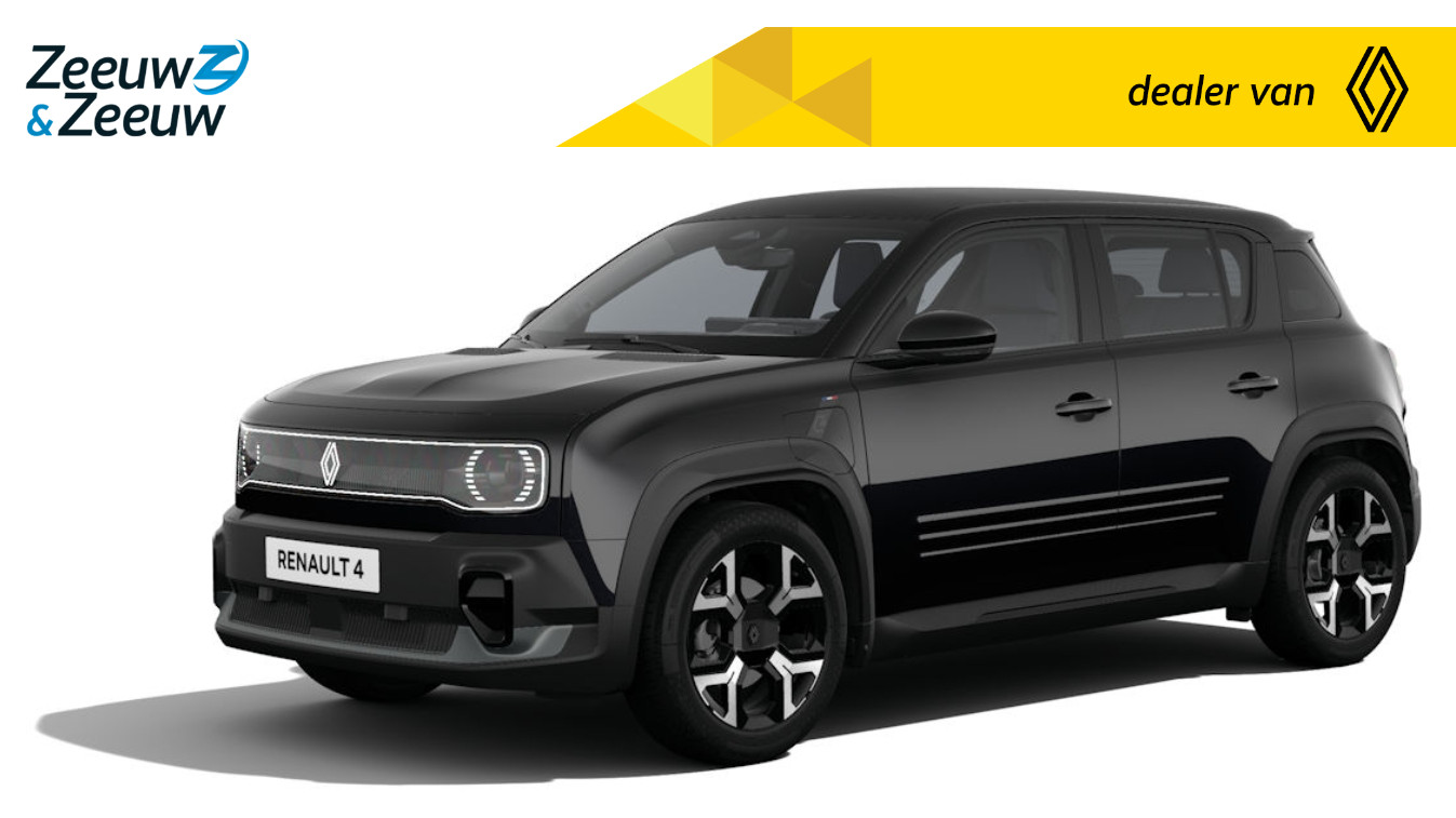Renault 4 comfort range techno canvas dak 52 kWh