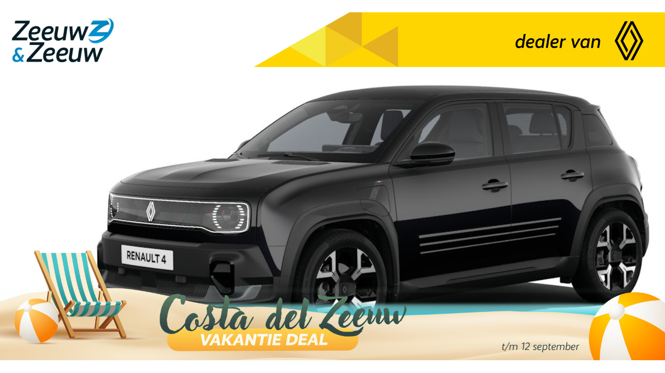 Renault 4 comfort range techno canvas dak 52 kWh