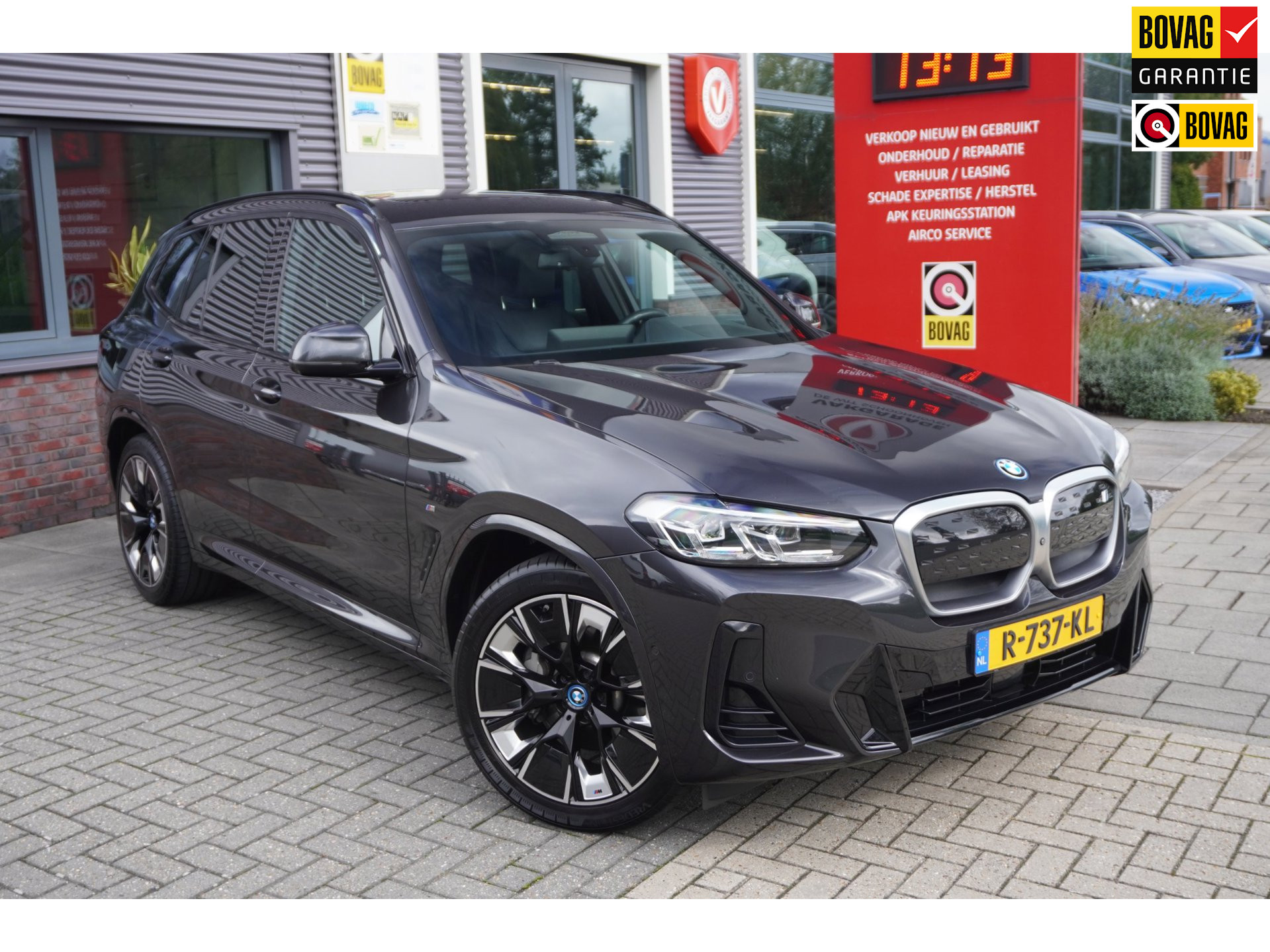 BMW iX3 High Executive 80 kWh SOH 93,4% / M Sport / Pano / Leder / HUD / Memory / 360 Camera