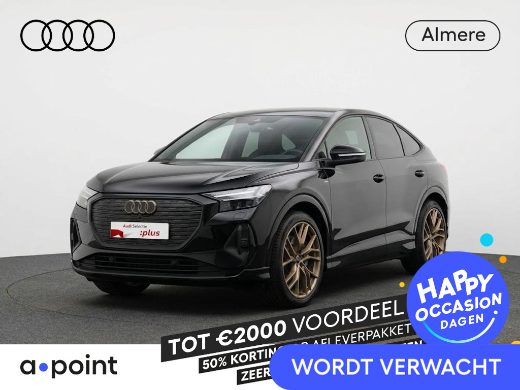 Audi Q4 Sportback e-tron S edition performance 82 kWh