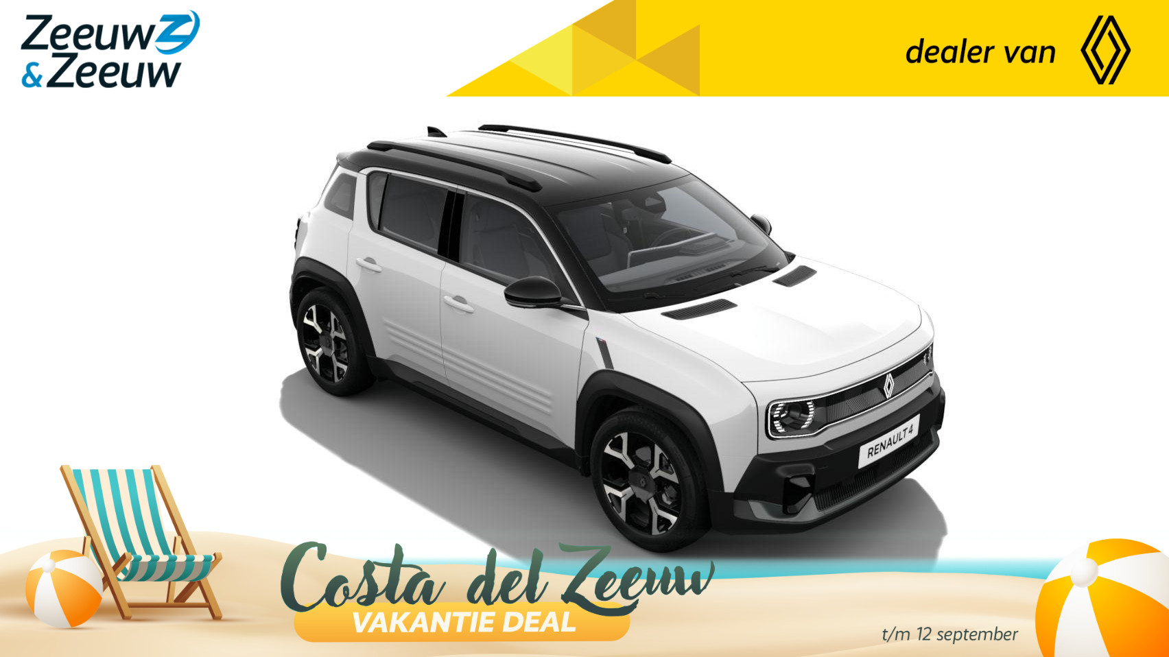 Renault 4 comfort range techno 52 kWh