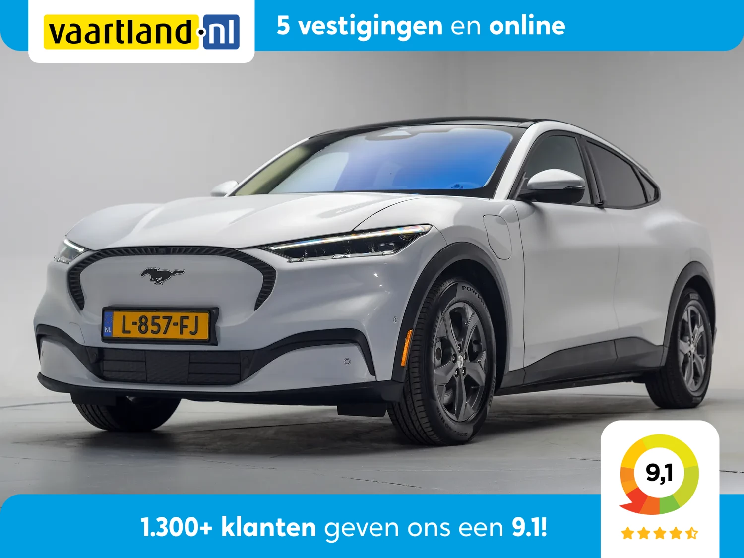 Ford Mustang Mach-E Mustang Mach-E - RWD 75 kWh [ Adapt. cruise Clima LED B&O ]