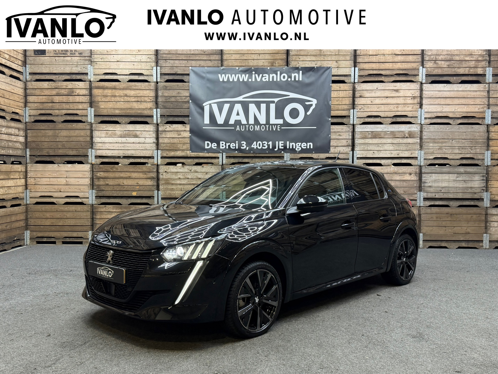 Peugeot e-208 EV GT 350 50 kWh 17"LM, Panorama, Camera, Cruise Control, Led dagrijverlichting