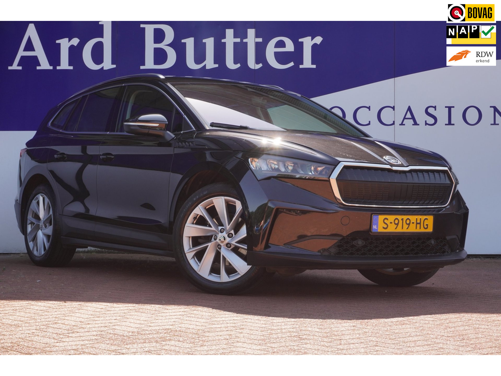 Škoda Enyaq iV 60+Led+Navigatie+Camera+Leder+stoel-verw = 93% SOH = SUPER PRIJS !!