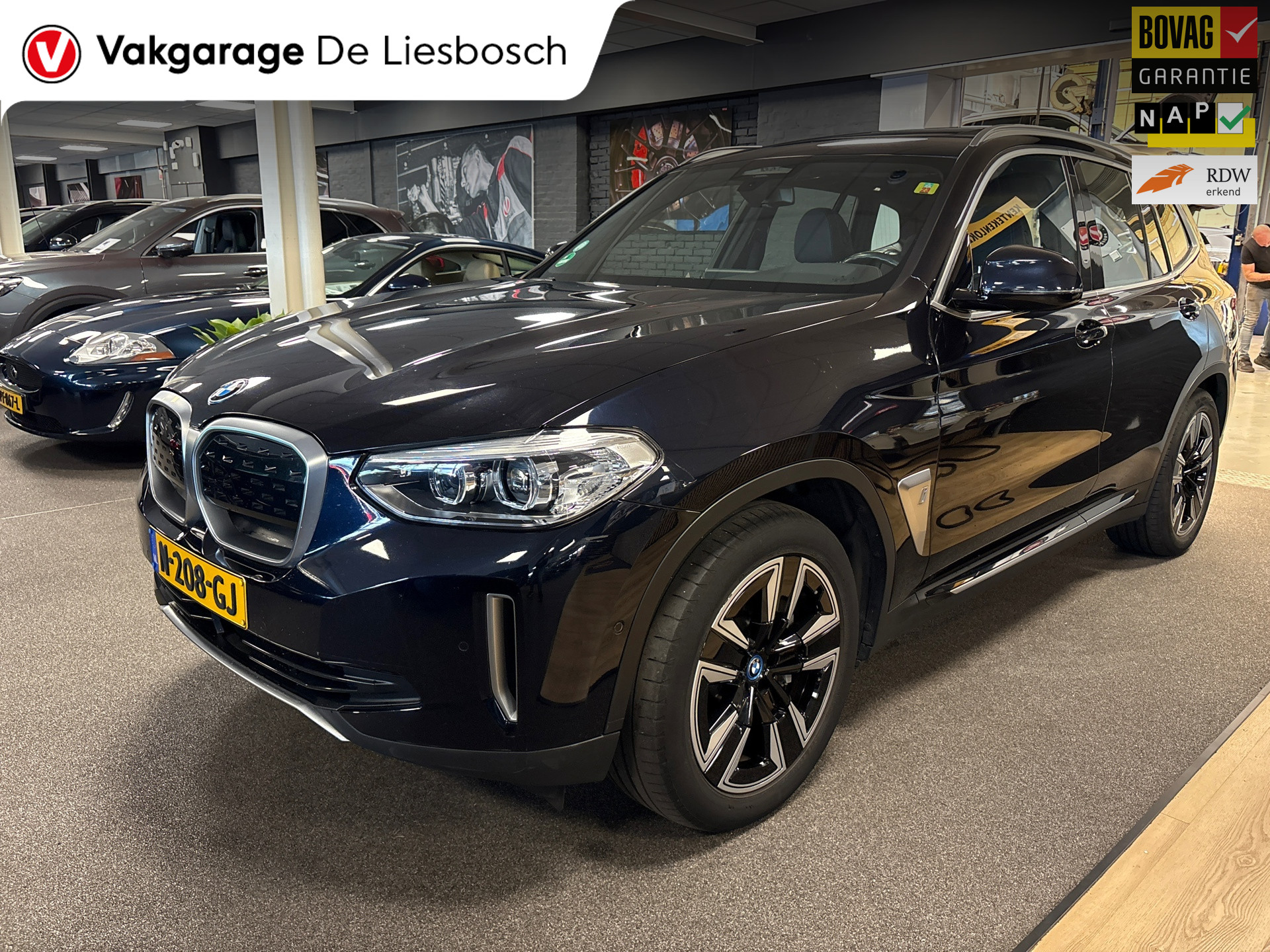 BMW iX3 Executive 80 kWh/soh 99,66%/pano/leer/memory/trekhaak/camera/apple/navi