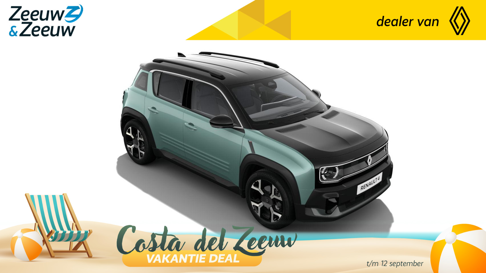 Renault 4 comfort range techno 52 kWh