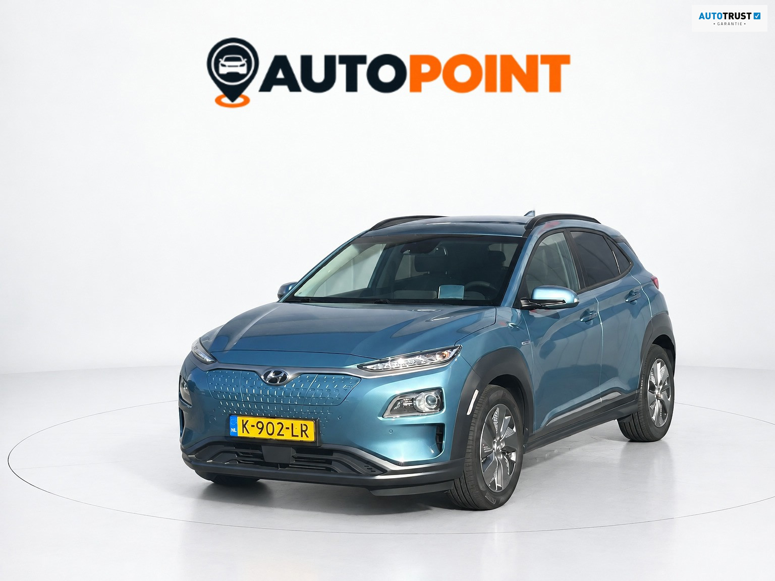 Hyundai Kona EV Limited 64 kWh FASE 3 SOH 100 % ||STOELVRM+VERKOELING|||LANEASSIST|ADAPT.CRUISE|ELEK.STOEL|KEYLESSGO|LEER