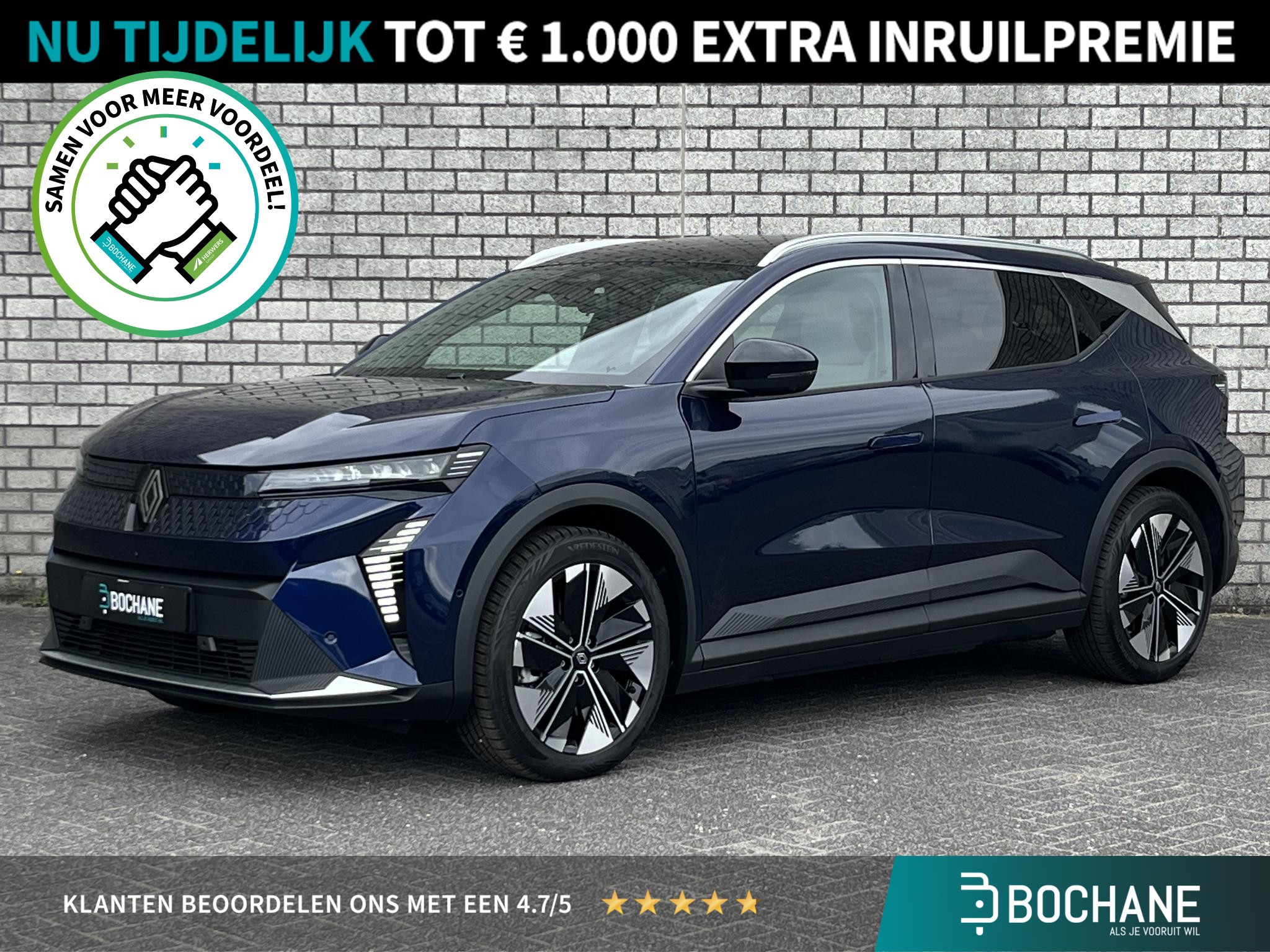 Renault Scénic E-Tech EV60 comfort range Techno