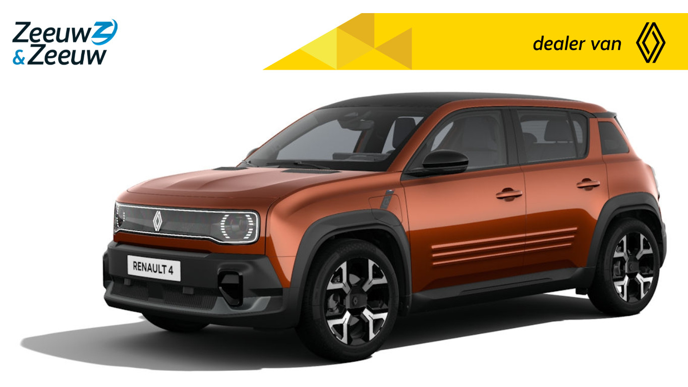 Renault 4 comfort range techno canvas dak 52 kWh