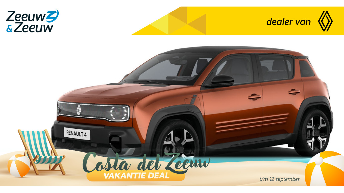 Renault 4 comfort range techno canvas dak 52 kWh