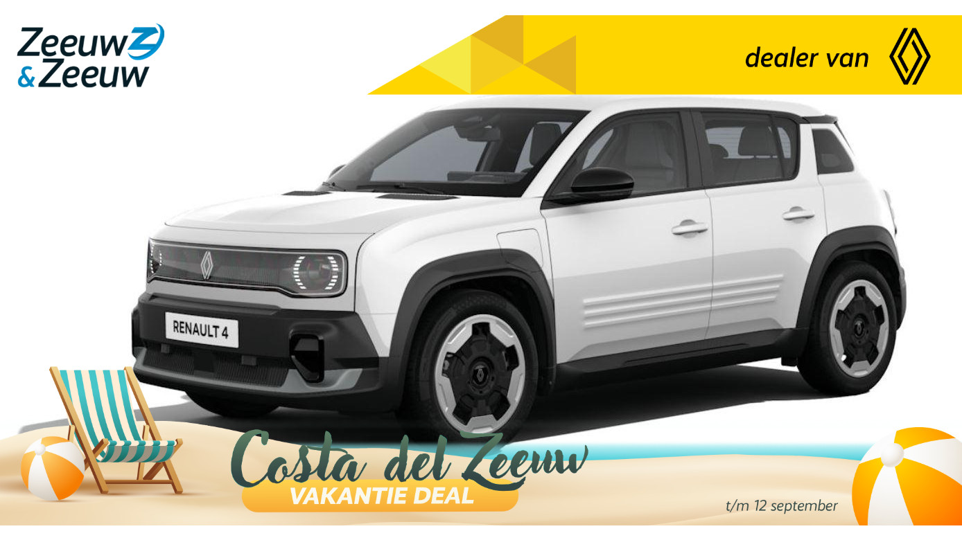 Renault 4 (Zeeuw & Zeeuw Private Lease Actie v.a. € 492,-) Evolution Comfort Range