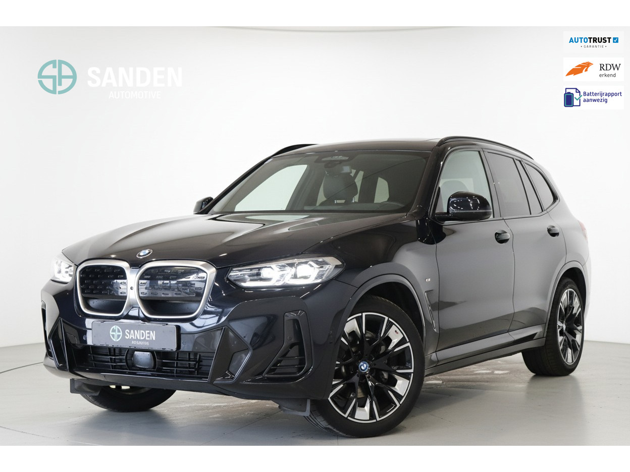 BMW iX3 High Executive 80 kWh| M Sport|SOH 97.5% |Navi|Panodak|LED|Leder|Elec-stoelen|Head Up|Camera|Trekhaak|Harman Hardon|20inch