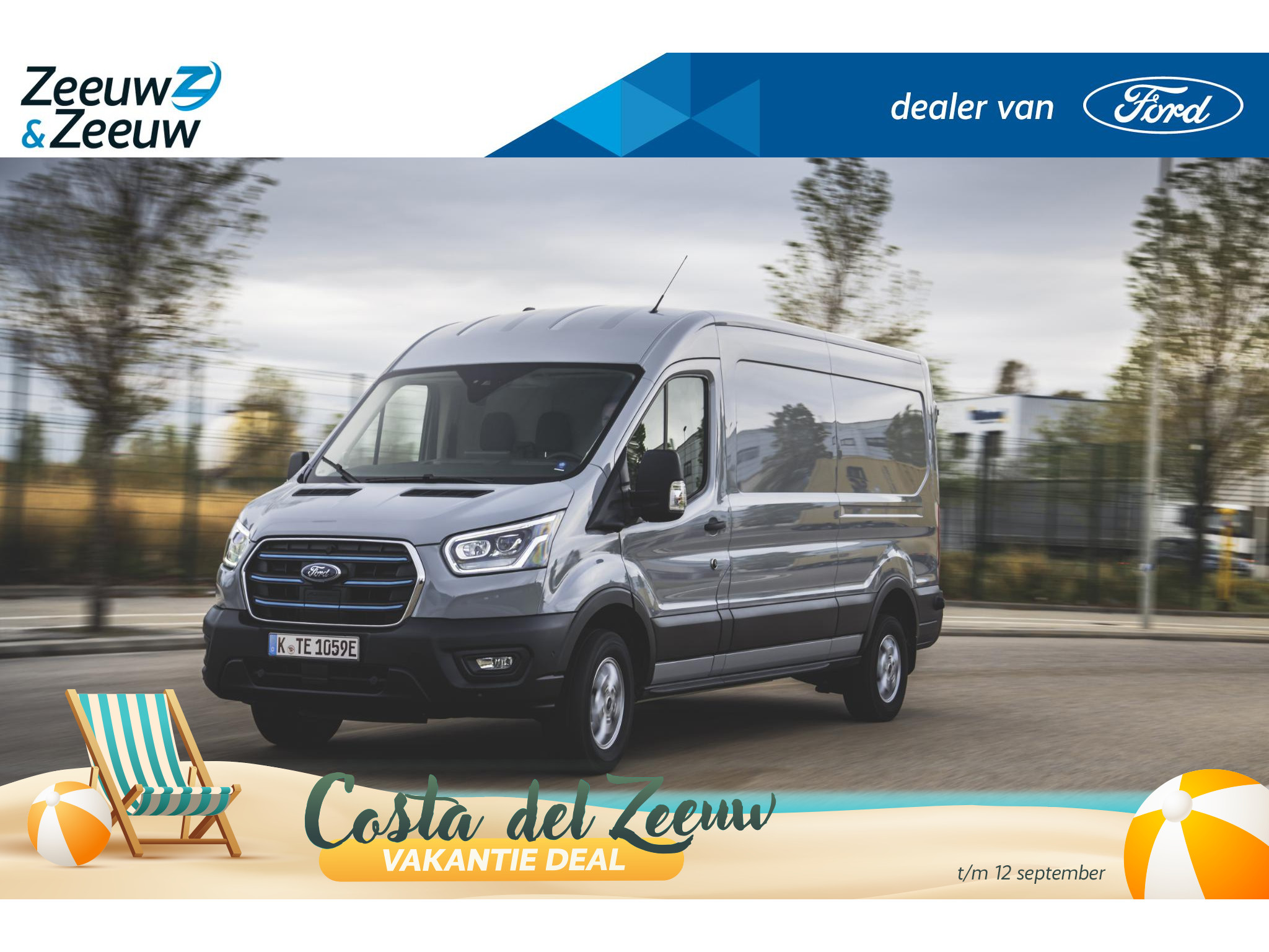 Ford E-Transit 350 L3H2 Trend 89 kWh