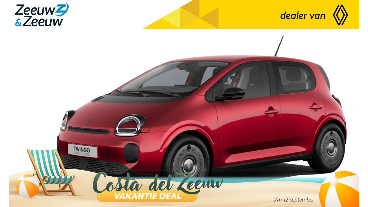 Renault Twingo (Private Lease Actie v.a. € 339,-) urban range Evolution