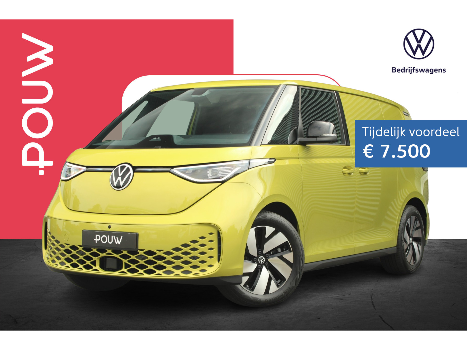 Volkswagen ID. Buzz Cargo 286pk Bulli Limited Edition 79 kWh