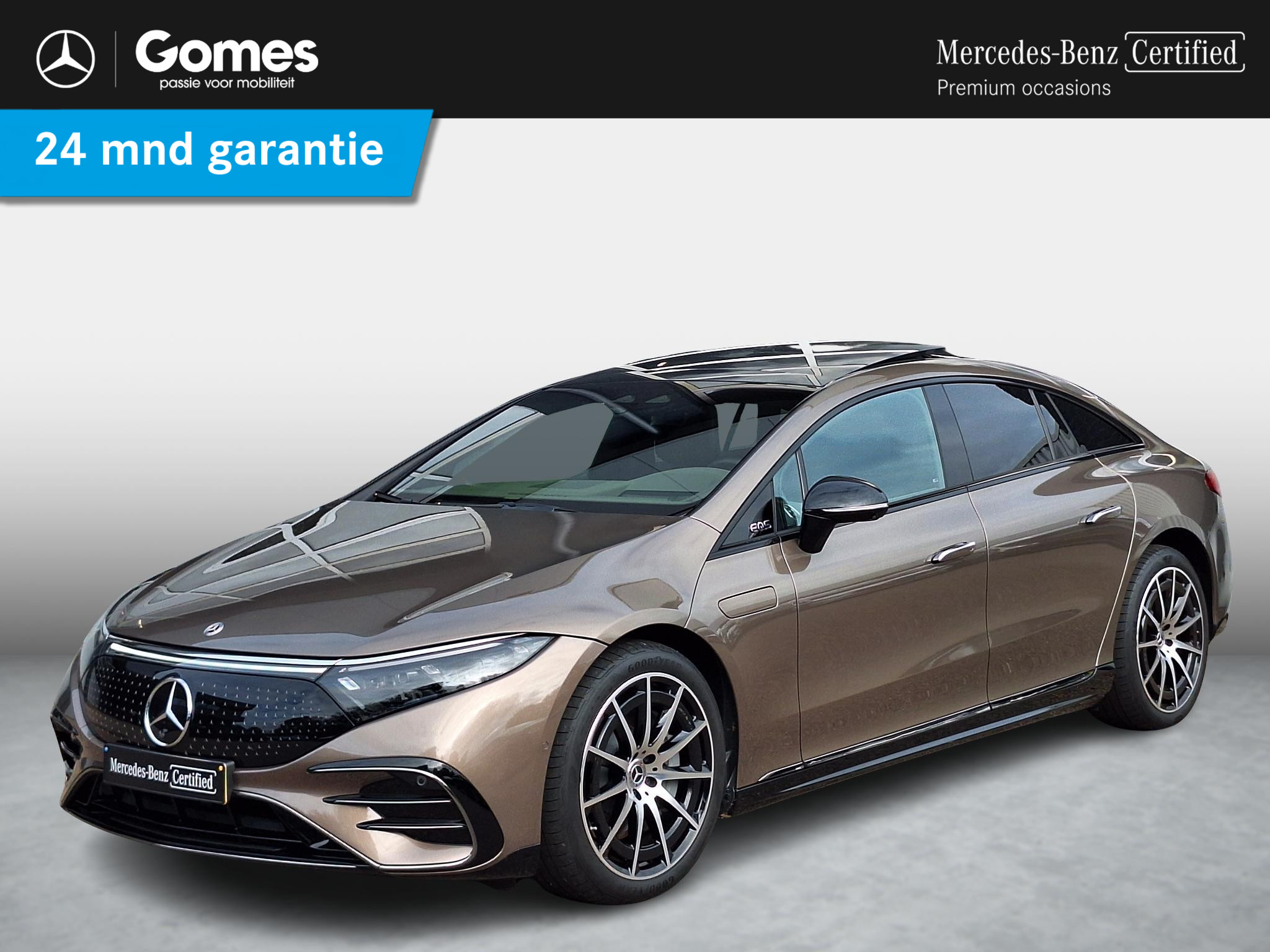 Mercedes-Benz EQS 450+ AMG Line | Panoramadak