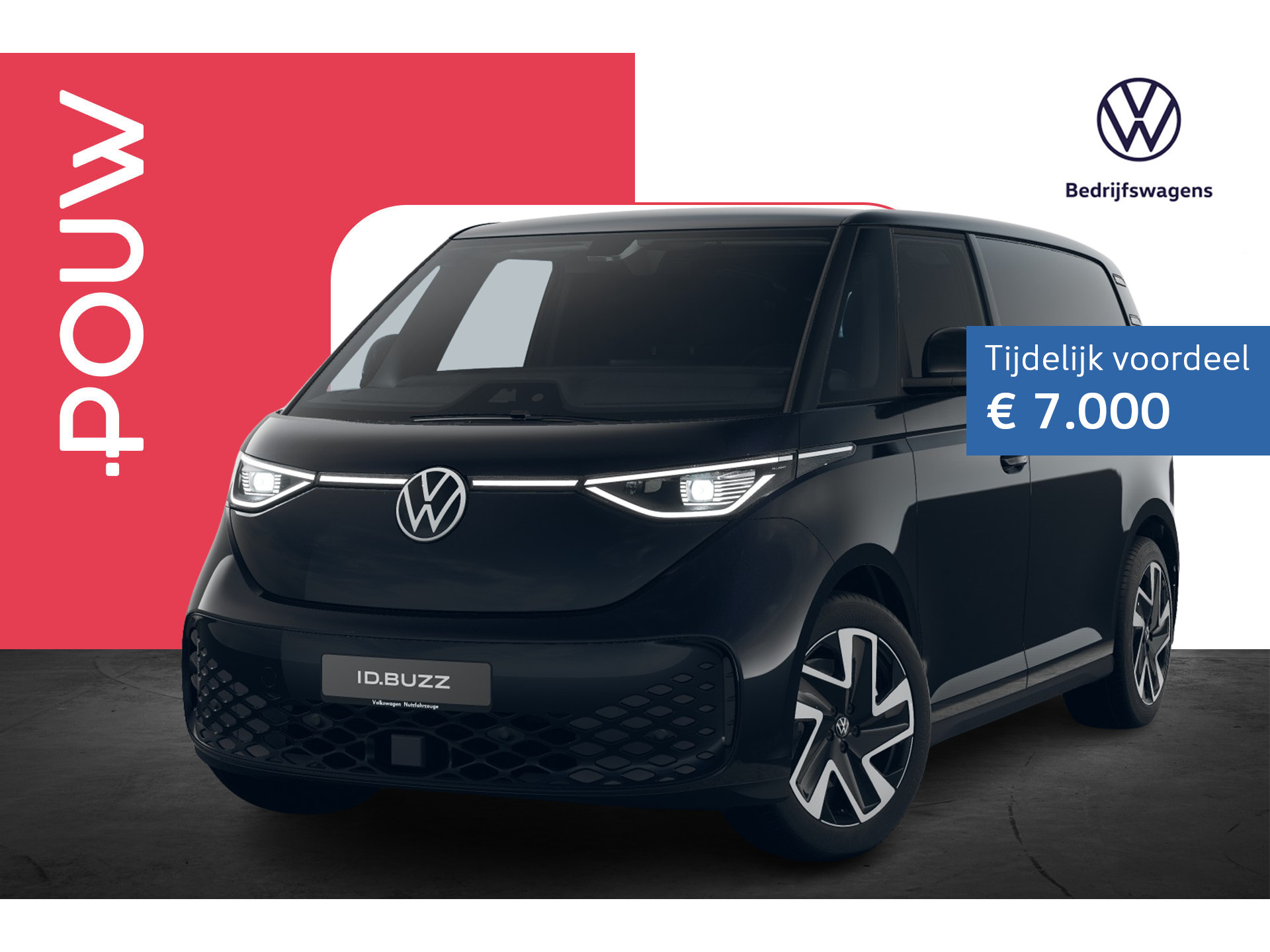 Volkswagen ID. Buzz Cargo 286pk Bulli Limited Edition 79 kWh