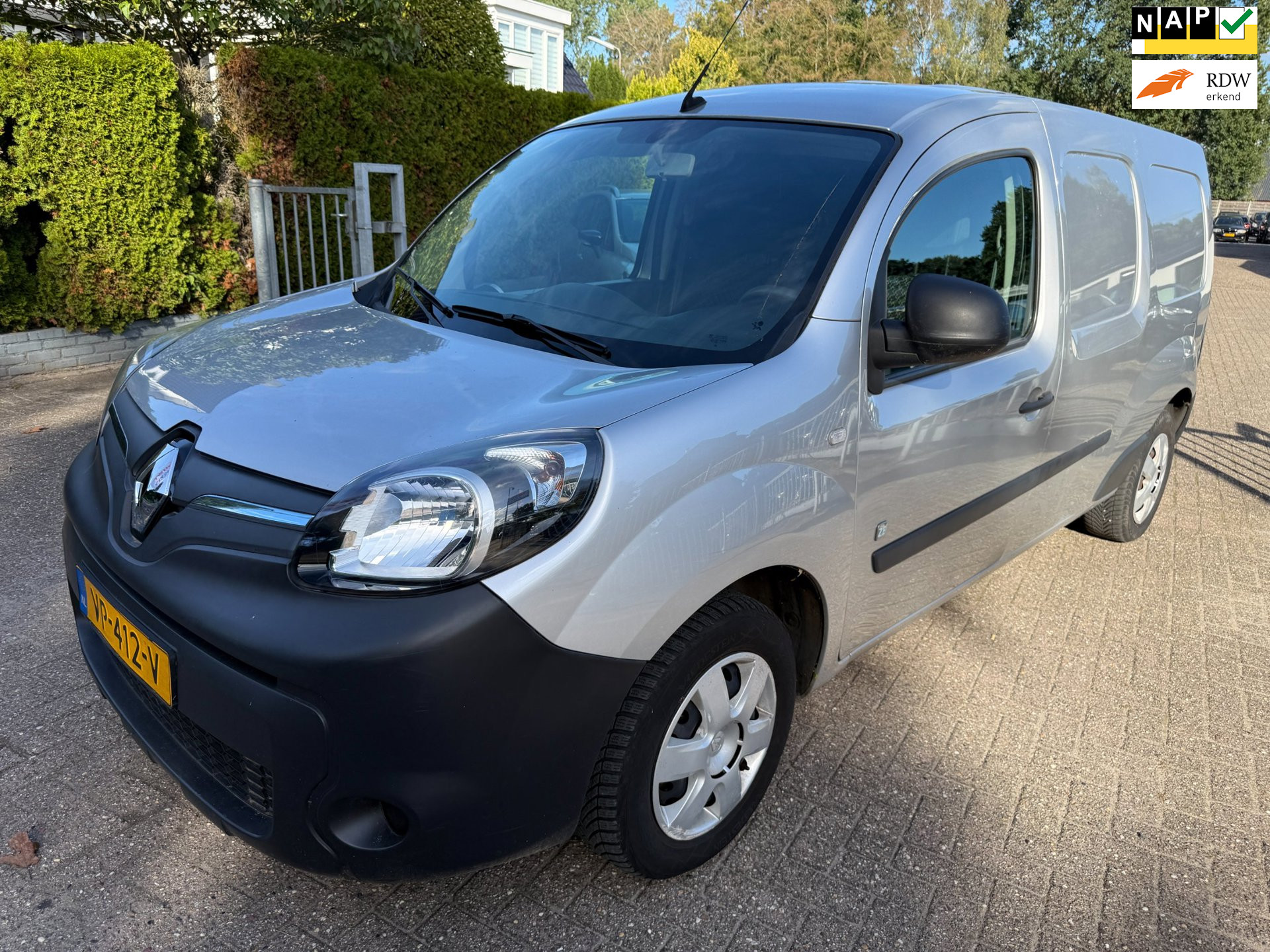 Renault Kangoo Z.E. Express Maxi INCL. ACCU (SoH 100 %!) AC NAVI GEISOLEERDE(GECONDITIONEERDE) LAADRUIMTE
