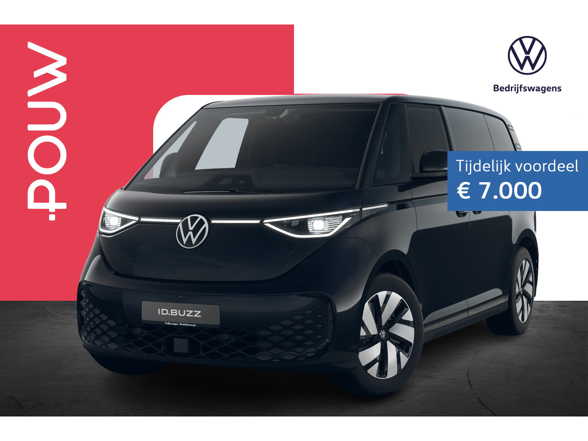 Volkswagen ID. Buzz Cargo 286pk Bulli Limited Edition 79 kWh