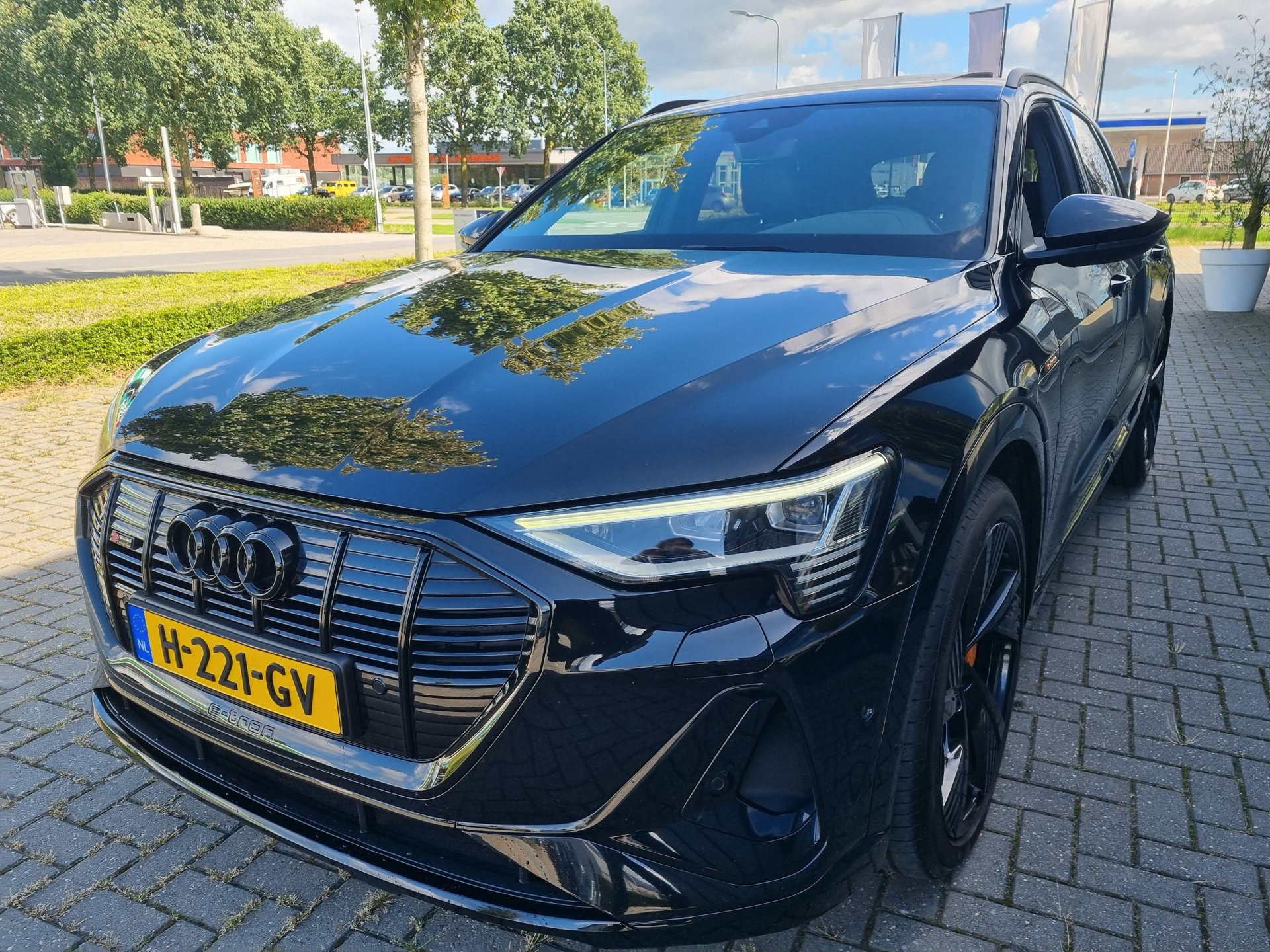 Audi e-tron E-tron 50 quattro Launch edition Black 71 kWh Panodak S line