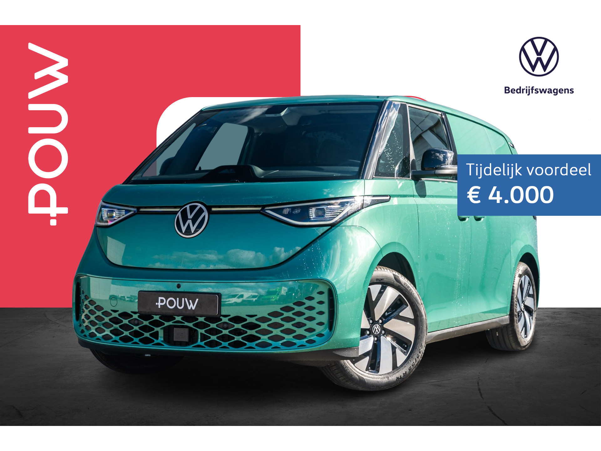 Volkswagen ID. Buzz Cargo 286pk Bulli Limited Edition 79 kWh