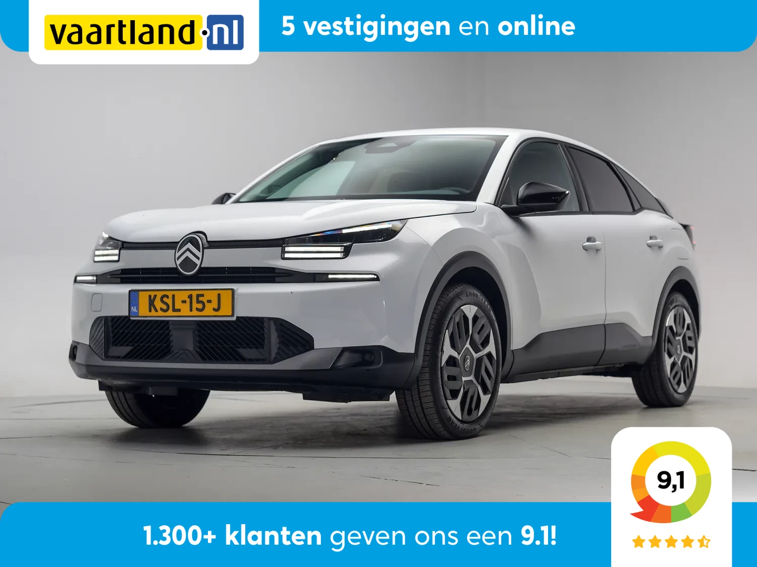 Citroën ë-C4 You 50kWh 3-fase [ LED Navi Camera Climate ]