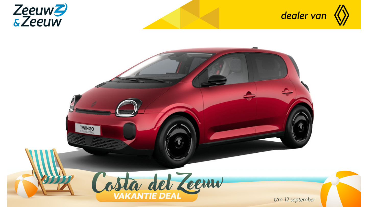 Renault Twingo (Zeeuw & Zeeuw Relax Plan v.a. €190,- per maand) urban range techno