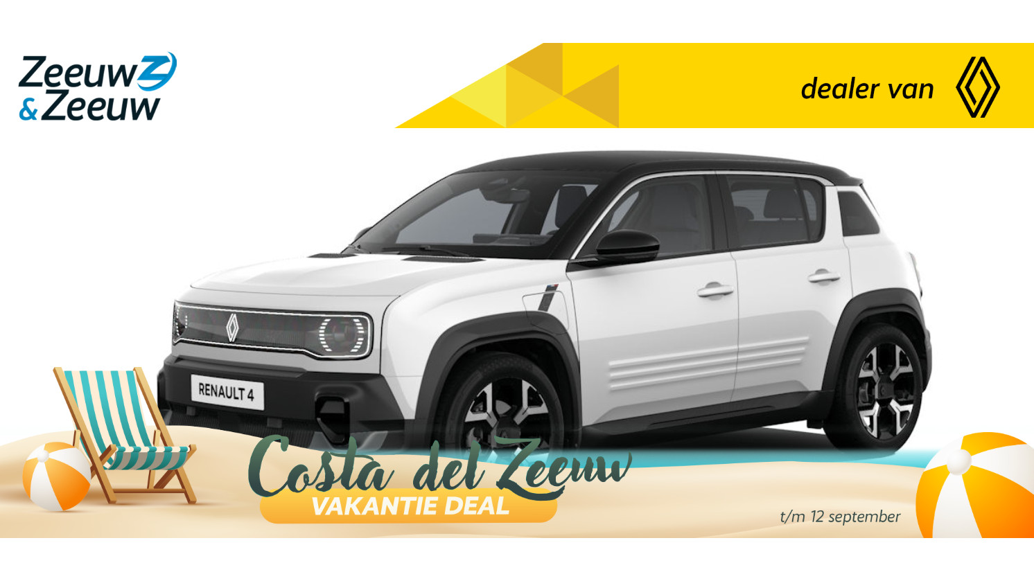 Renault 4 comfort range techno canvas dak 52 kWh