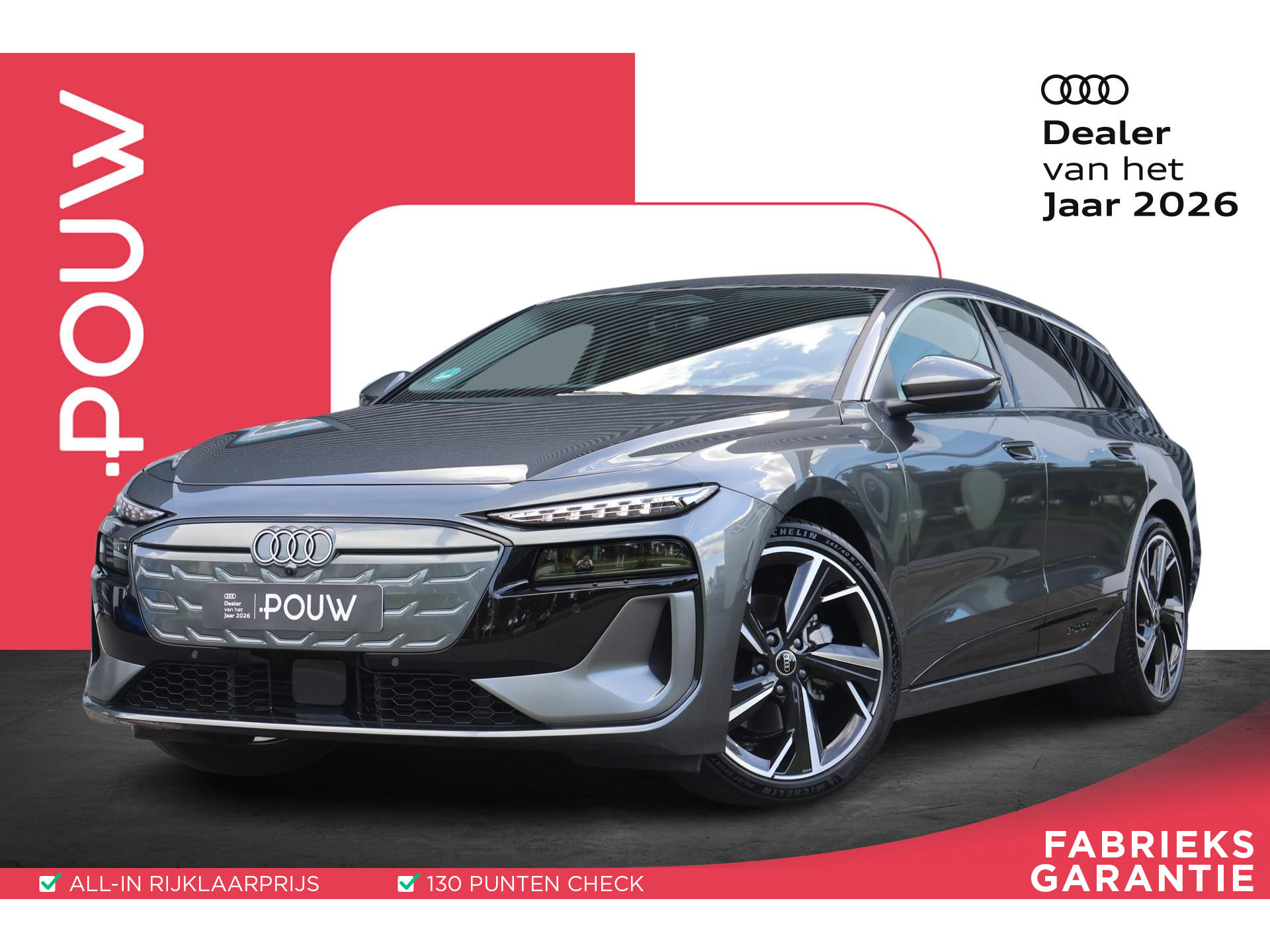 Audi A6 Avant e-tron 286pk S edition 83 kWh