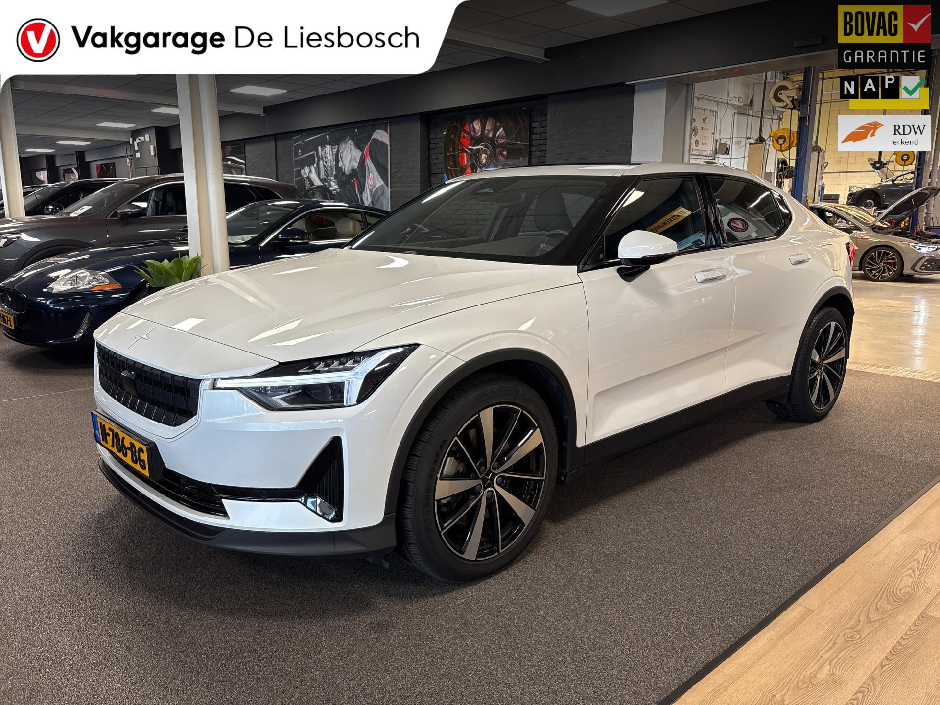 Polestar 2 Long Range Single Motor 78 kWh/pano/trekhaak/harman kardon/memory