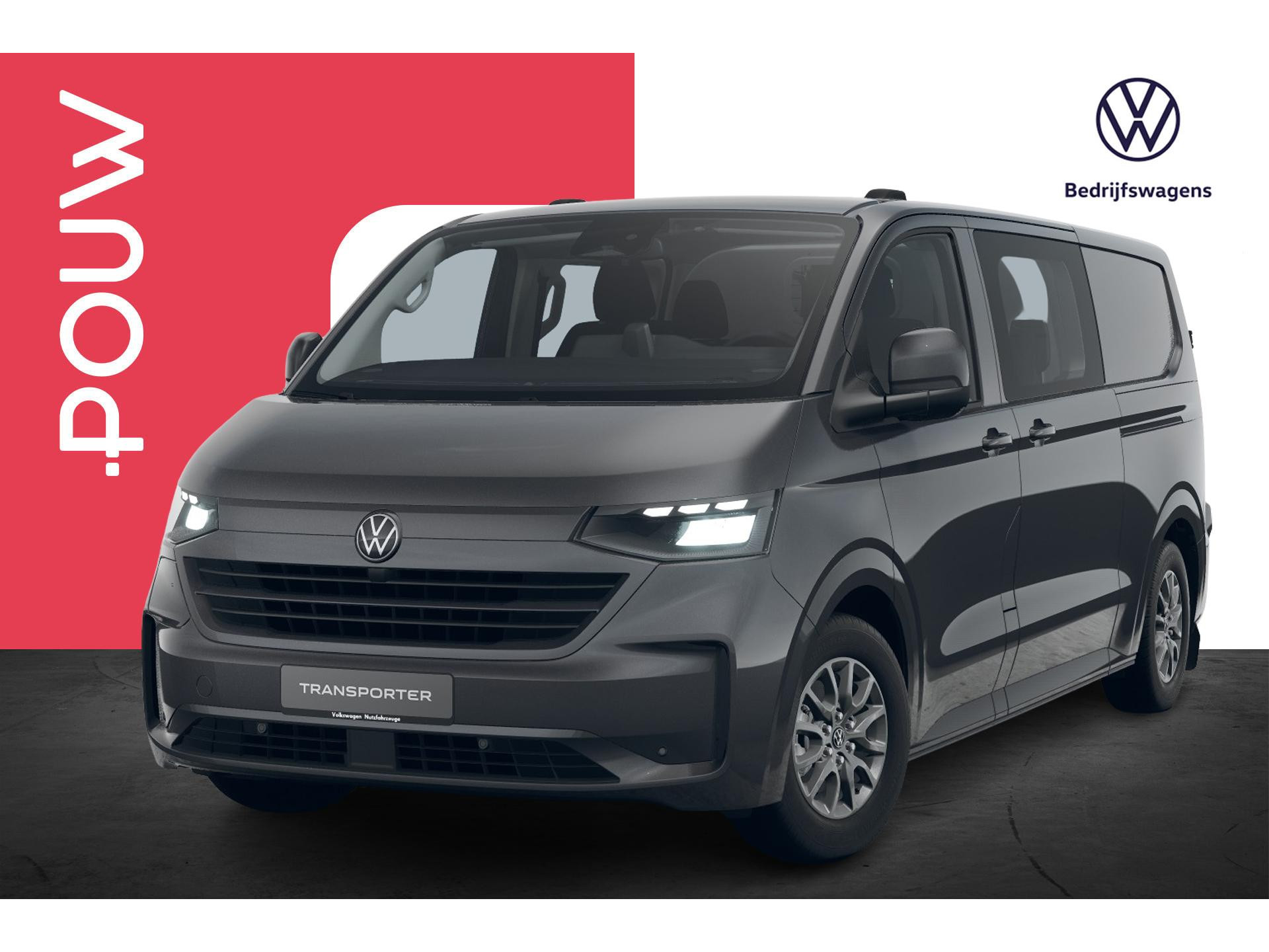 Volkswagen e-Transporter Dubbele Cabine 32 L2H1 218pk 71 kWh