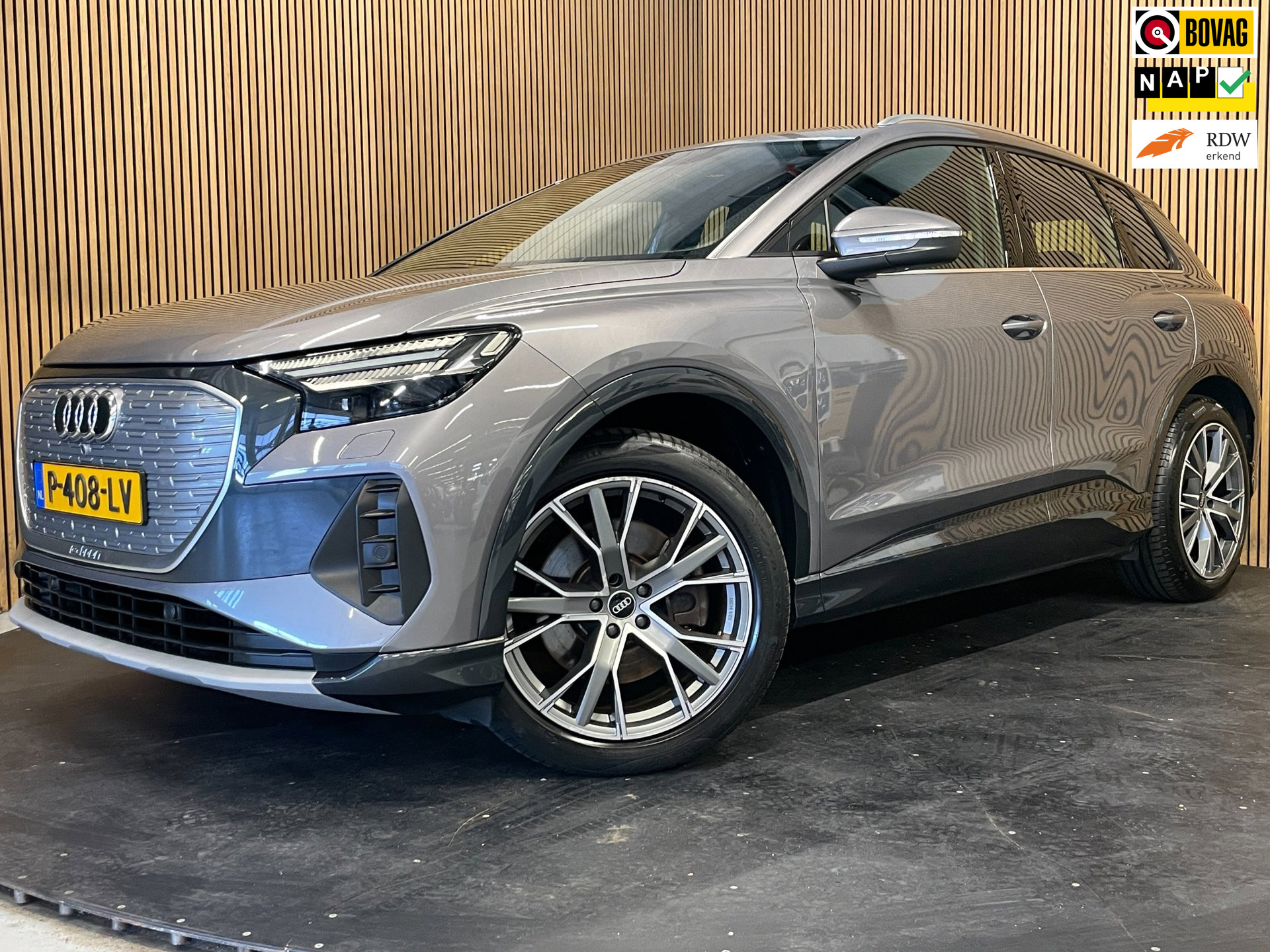 Audi Q4 e-tron 40 Advanced edition 77 kWh|88%SOH|20''LMV|ACC|APPLE CARPLAY|STOELVERWARMING|NAVIGATIE|NL-AUTO|NAP|1e EIG|INCL. BTW|