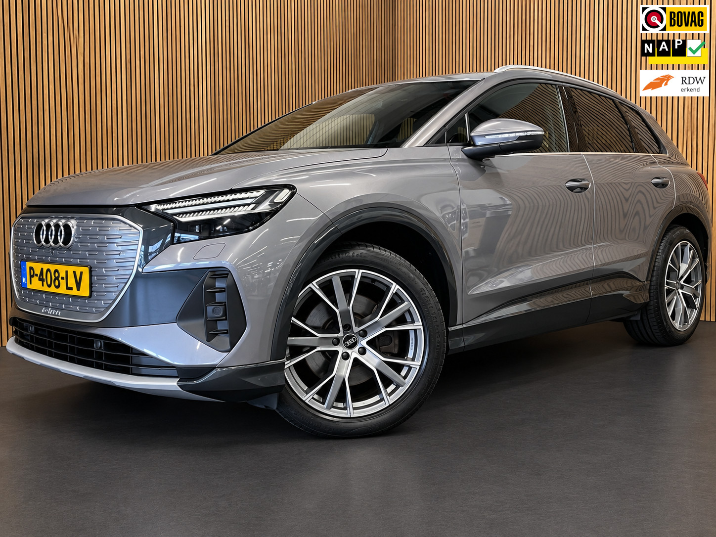 Audi Q4 e-tron 40 Advanced edition 77 kWh|88%SOH|20''LMV|APPLE CARPLAY|STOELVERWARMING|NAVIGATIE|NL-AUTO|NAP|1e EIG|INCL. BTW|
