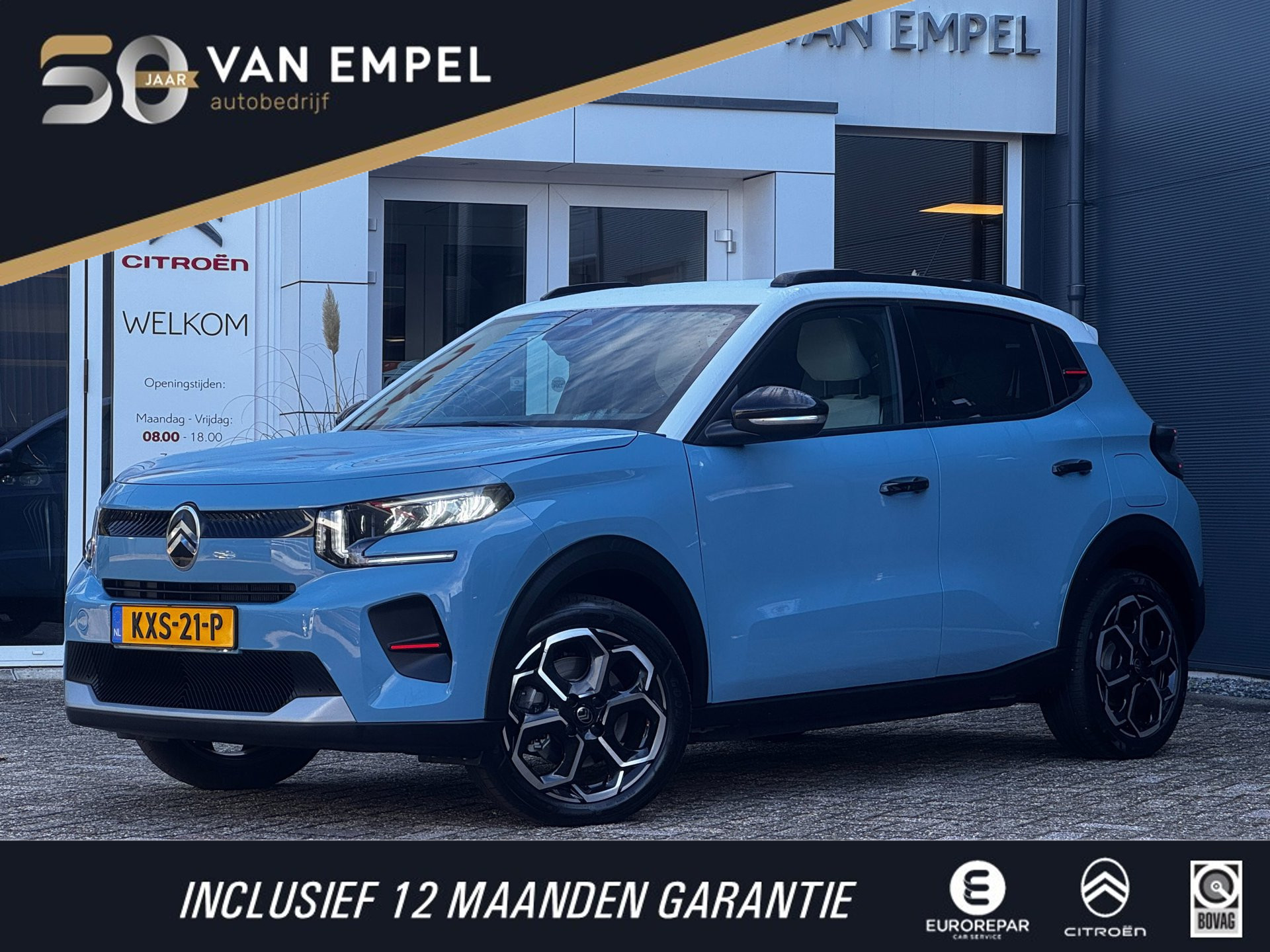 Citroën ë-C3 Max 113pk 44 kWh | 3-Fase | Camera | Navigatie | Climate control | Draadloze Carplay / Android Auto |