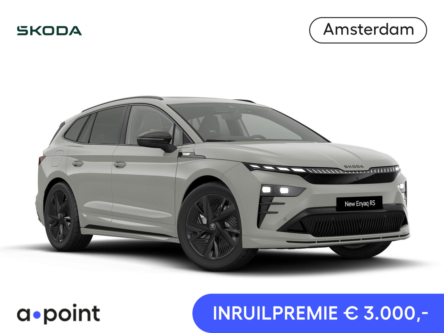 Škoda Enyaq iV 85X RS 340 pk