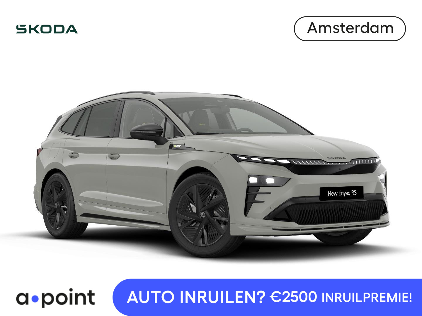 Škoda Enyaq iV 85X RS 340 pk