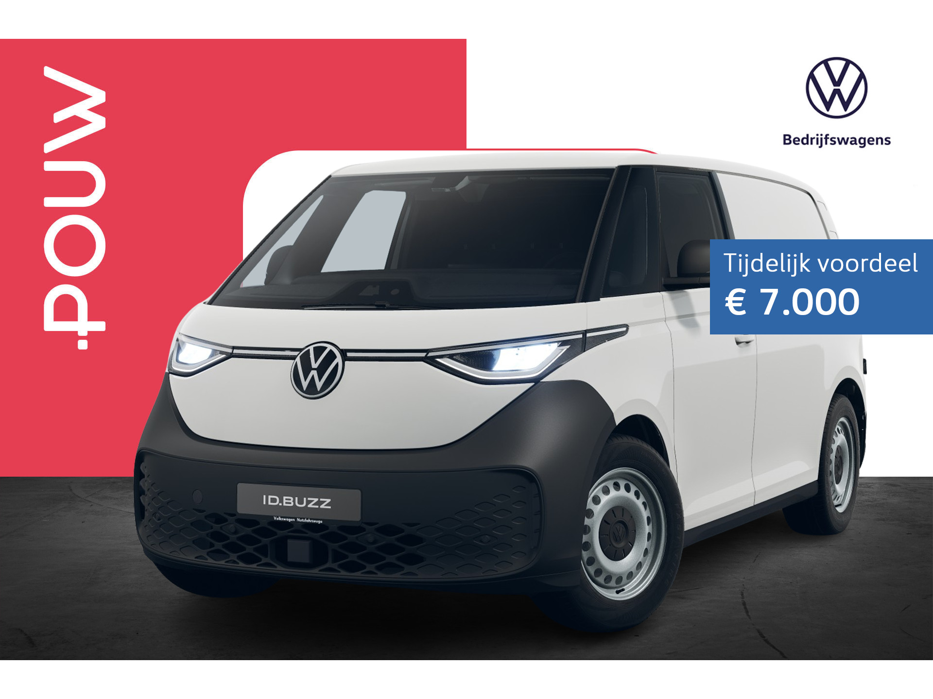 Volkswagen ID. Buzz Cargo 286pk Economy Limited Edition 79 kWh