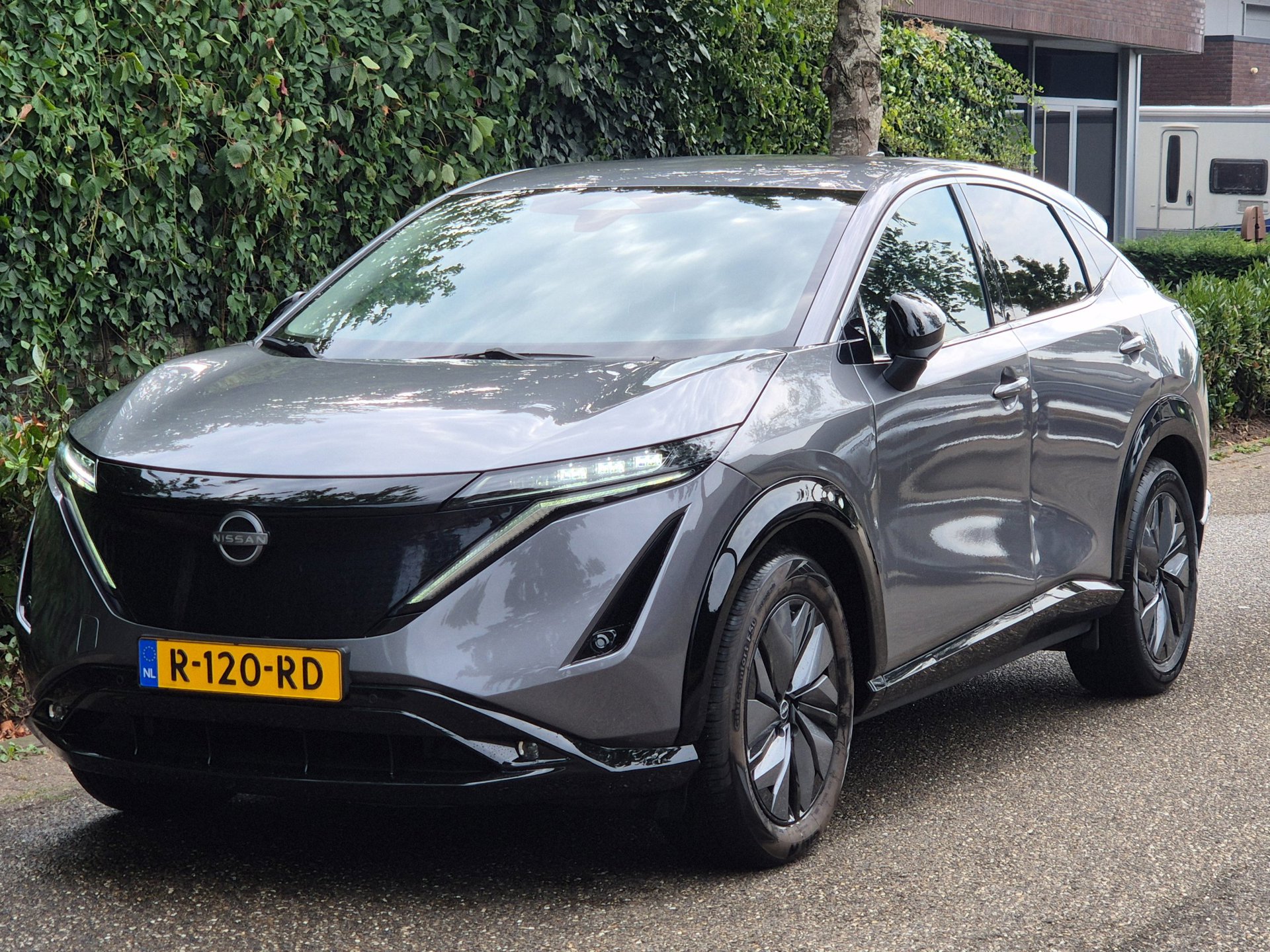 Nissan ARIYA Advance 66 kWh SOH 98% volle optielijst 360* camera ACC Line Assist Dodehoek detectie CarPlay Keyless 1e Eig NL NAP