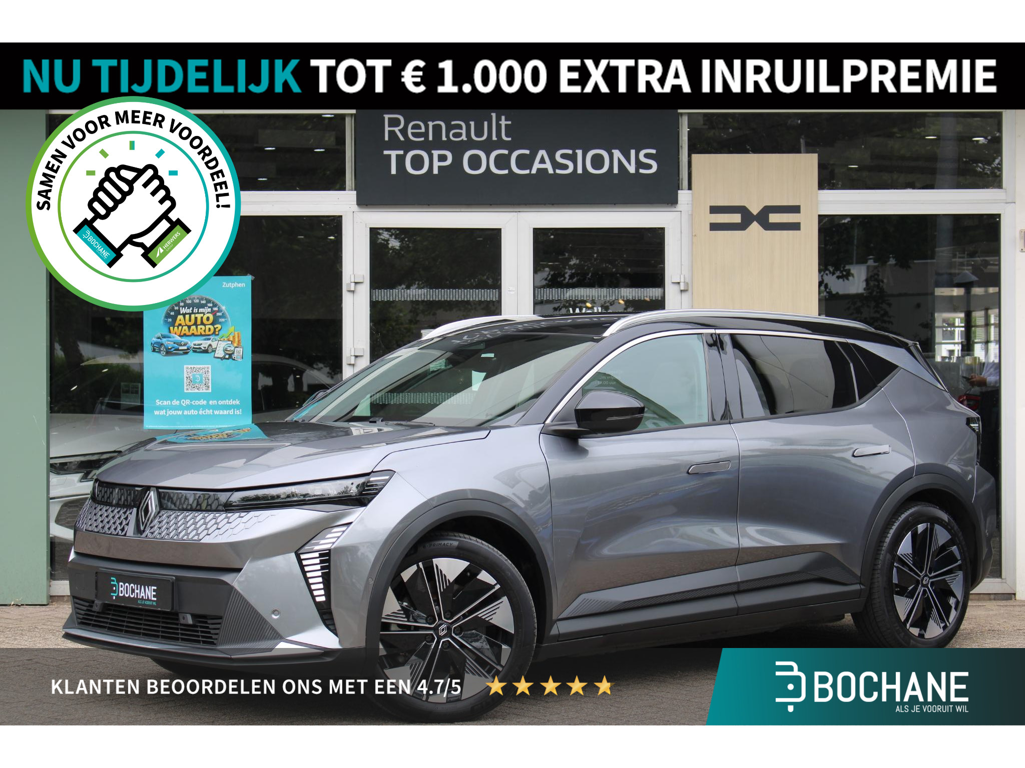 Renault Scénic E-Tech EV87 long range techno