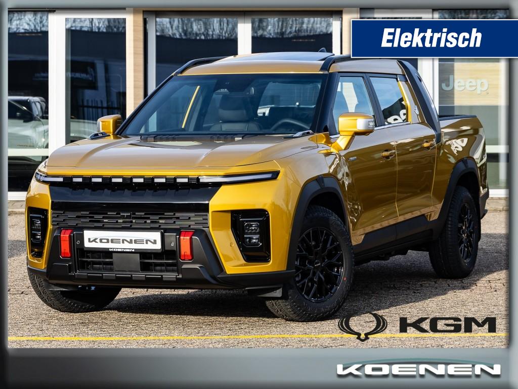 KGM Musso Ev Titanium 4WD 2.300Kg Trekgewicht 237PK Blazing Gold