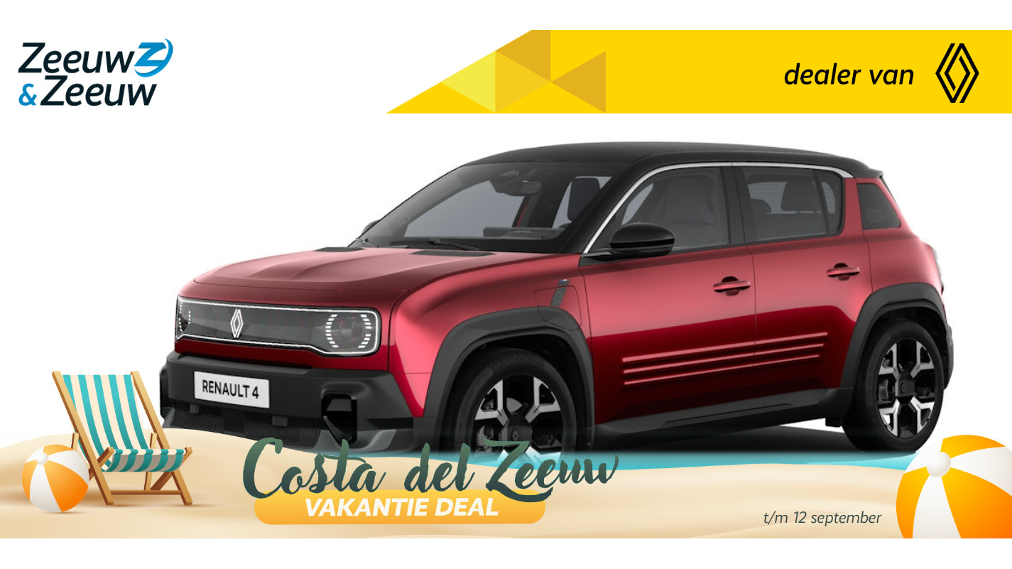 Renault 4 comfort range techno canvas dak 52 kWh