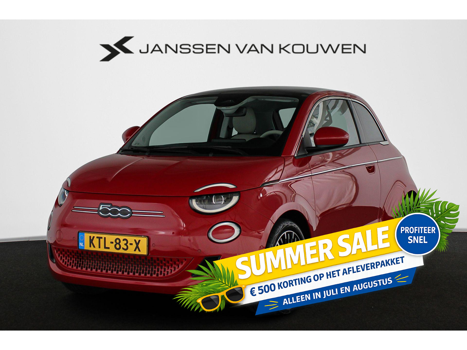 Fiat 500 3+1 La Prima 42 kWh