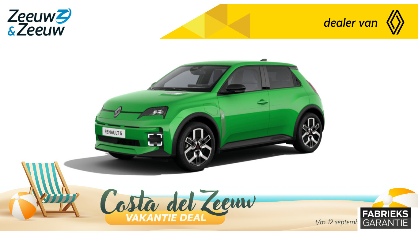 Renault 5 (Z&Z Renault Private Lease actie v.a. € 512,-) Renault 5 Comfort Range Techno