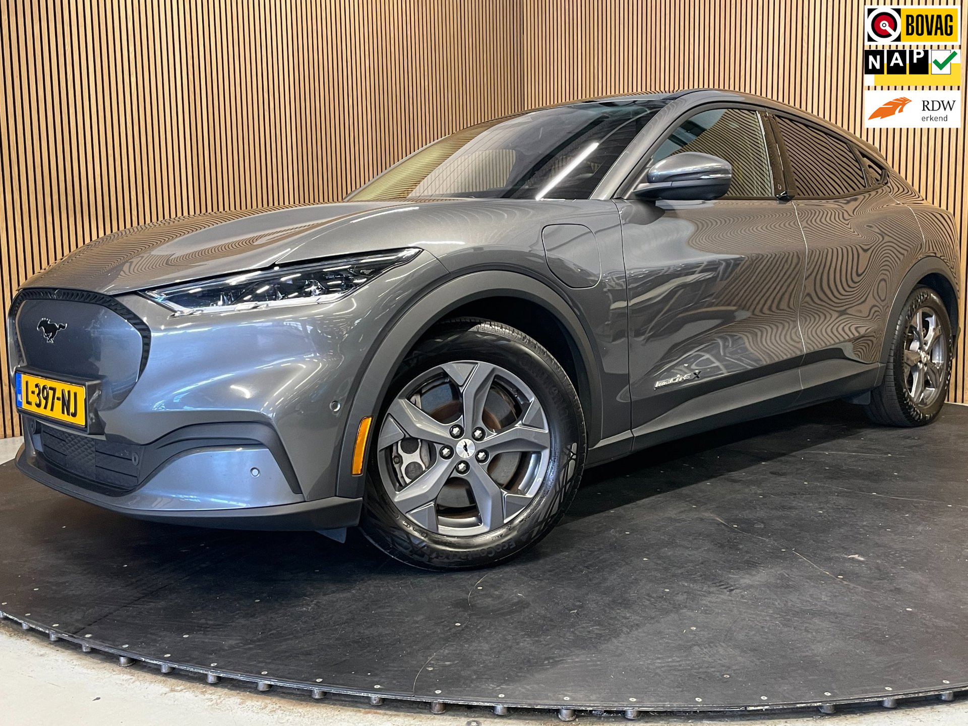 Ford Mustang Mach-E Extended RWD 98 kWh|93% SOH|PANO|MEMORY|LEDER|B&O|ACC|360+V+A-CAMERA|CARPLAY|STOEL+STUURVERW.|NL|NAP|INCL.BTW|
